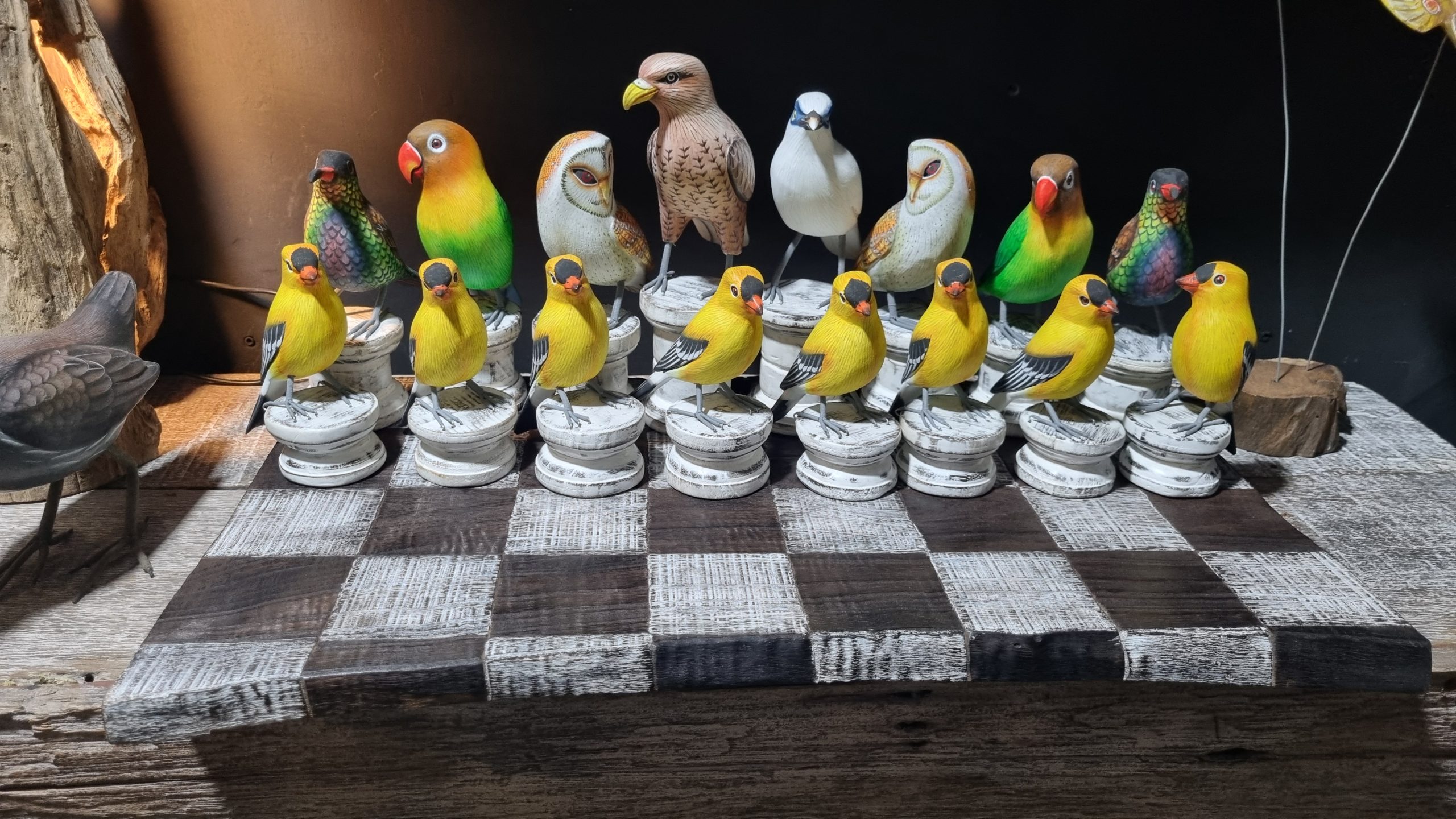 bird-chess-set