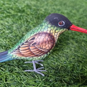 Hand carved wooden bird